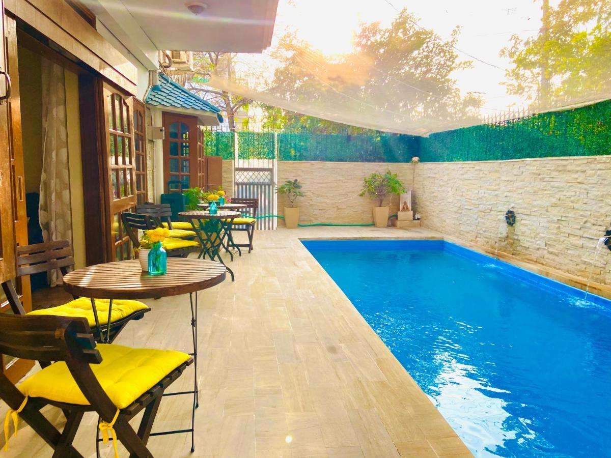 Roshani Pool Villa Gurgaon - 7Br #Privatepool #Villa #Bungalow #Garden #Staycation מראה חיצוני תמונה