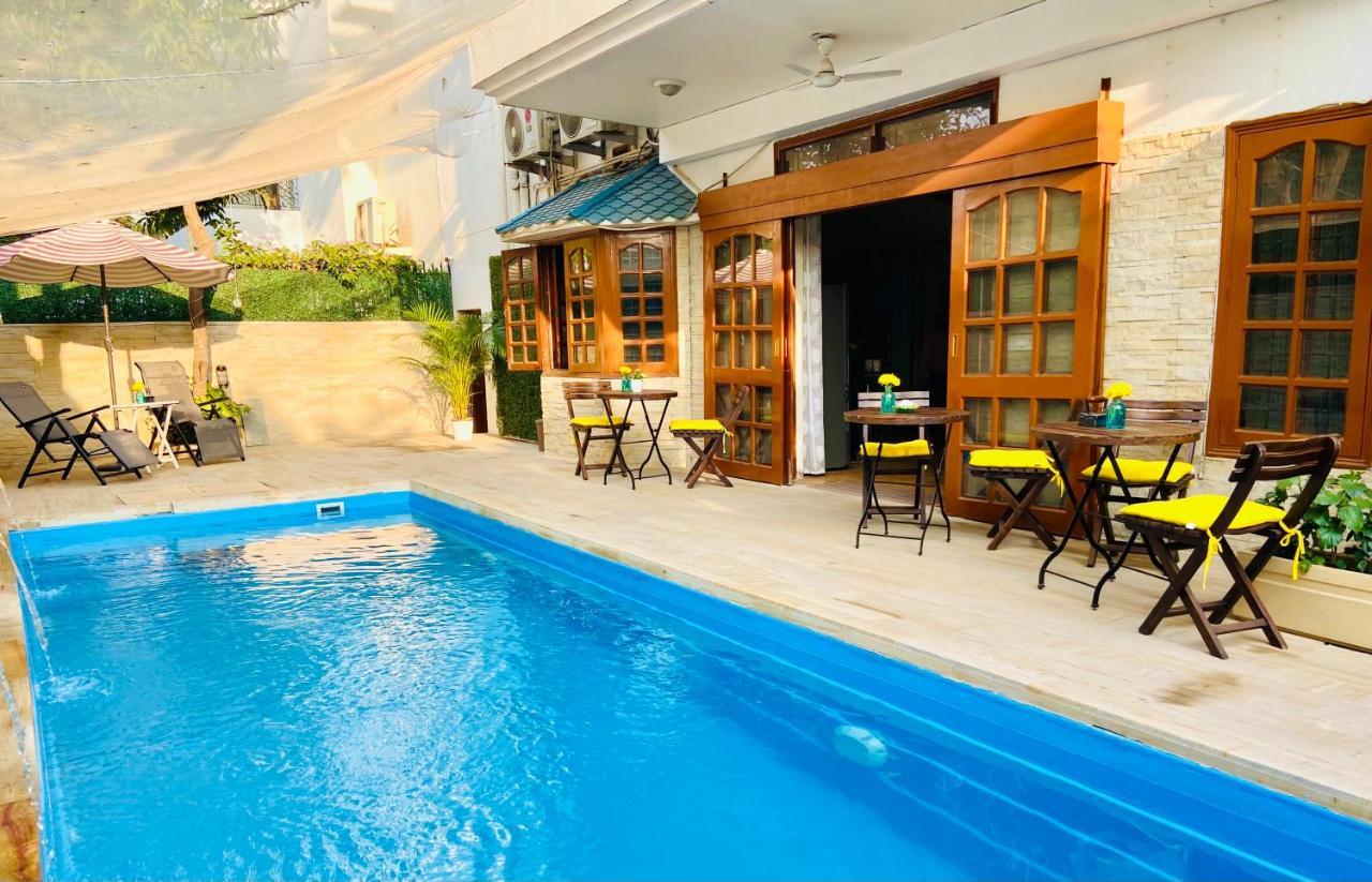 Roshani Pool Villa Gurgaon - 7Br #Privatepool #Villa #Bungalow #Garden #Staycation מראה חיצוני תמונה